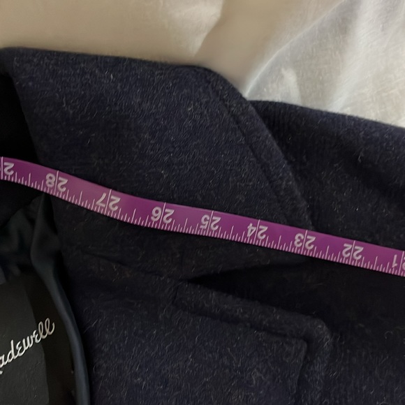 NEW Madewell Carville Oversized Peacoat in Insuluxe Fabric!!! - Picture 7 of 8